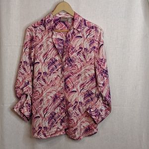 NWT Chico's Button up Top